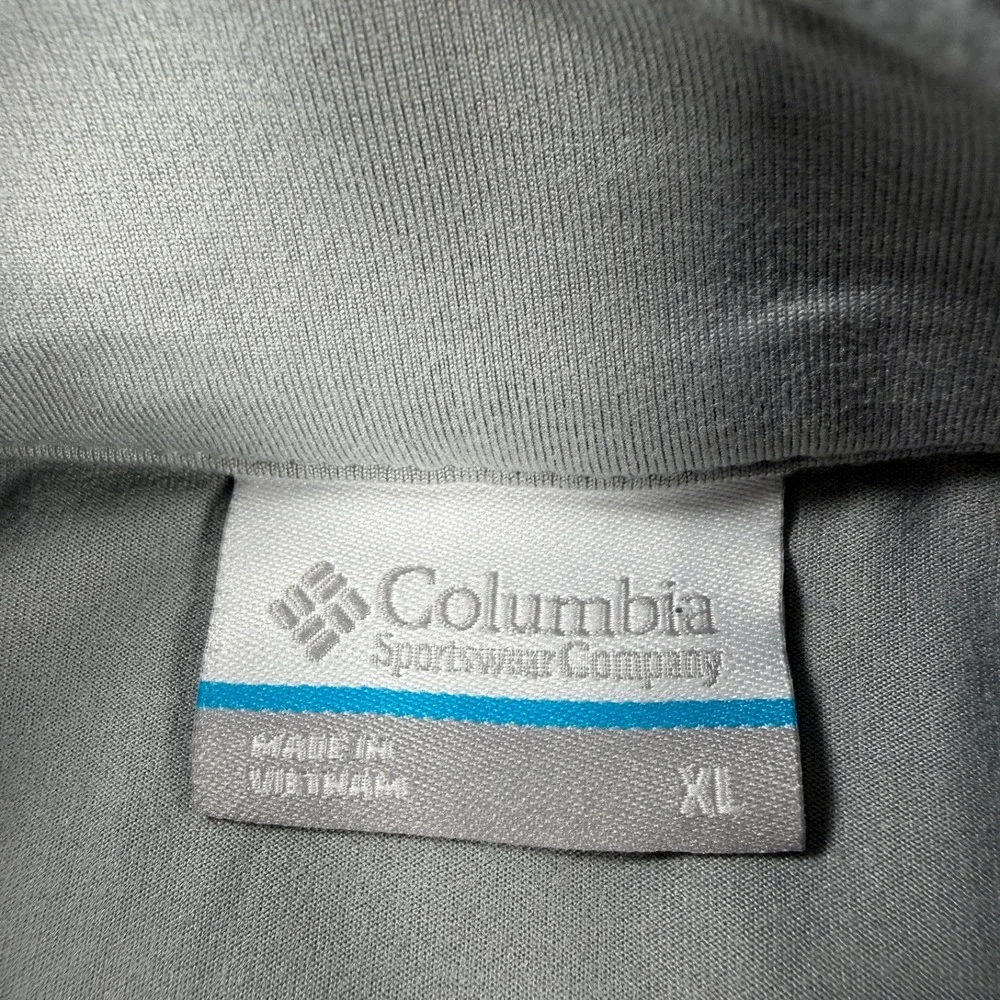 Columbia Dallas Cowboys Quarter Zip Tech Trail Performance Men's XL Navy Blue
